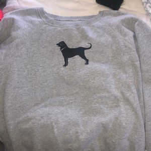 The black dog sweater